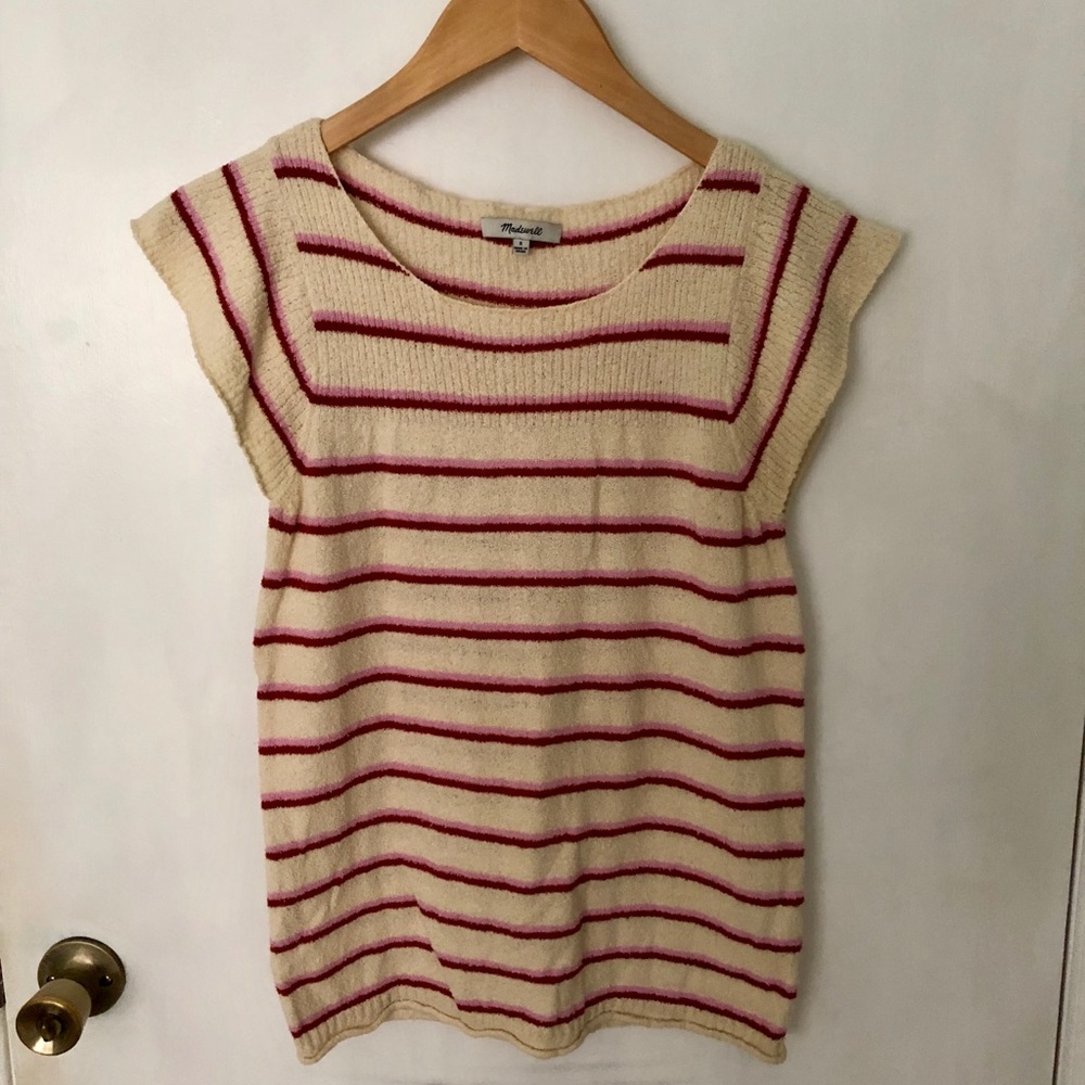 Madewell vintage style striped cotton top